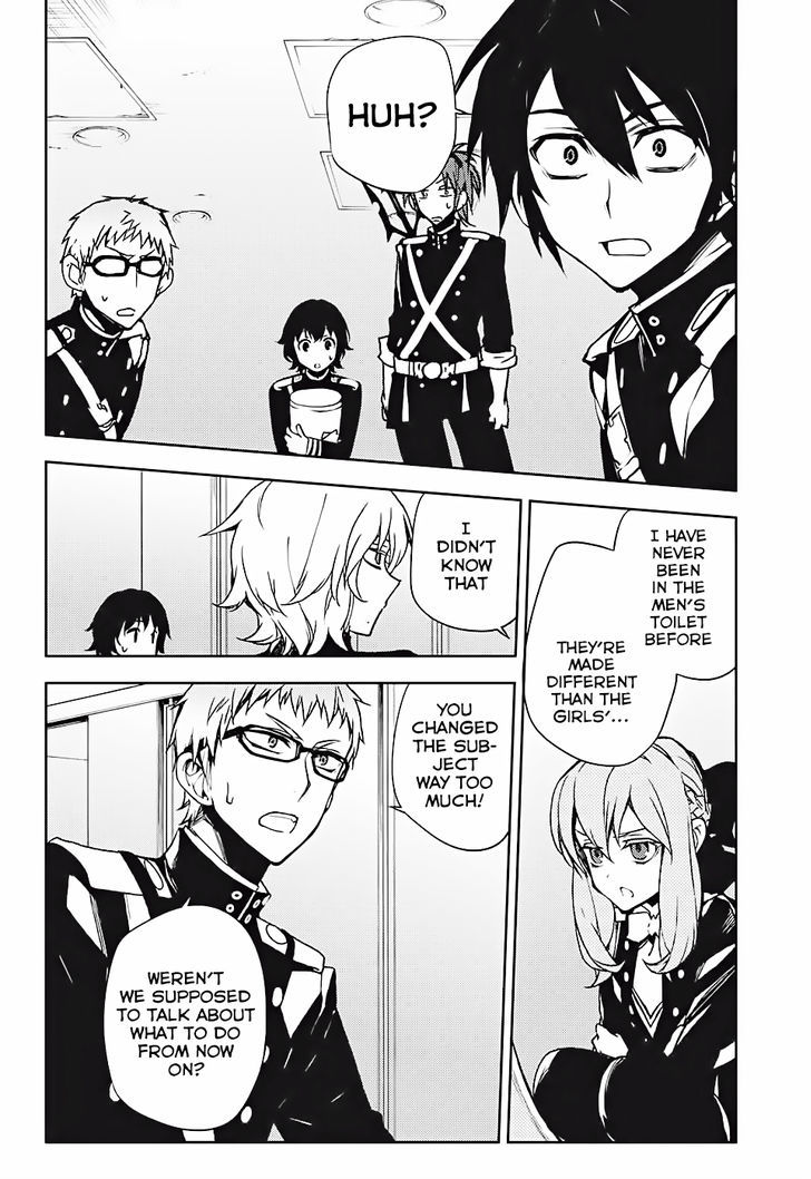 Seraph of the End Chapter 48 page 23 - Chapter 48: The Angel's Mechanism