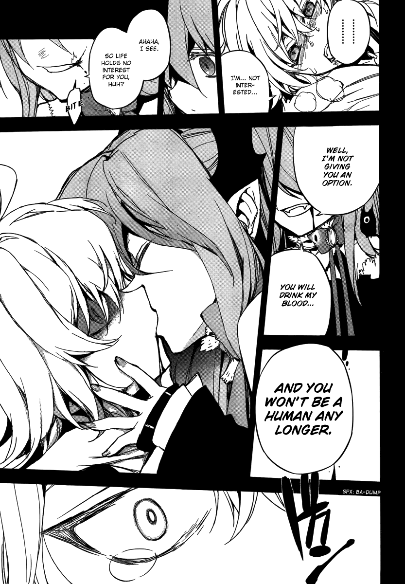 Seraph of the End Chapter 5 page 27 - Chapter 5: Michaela The Vampire