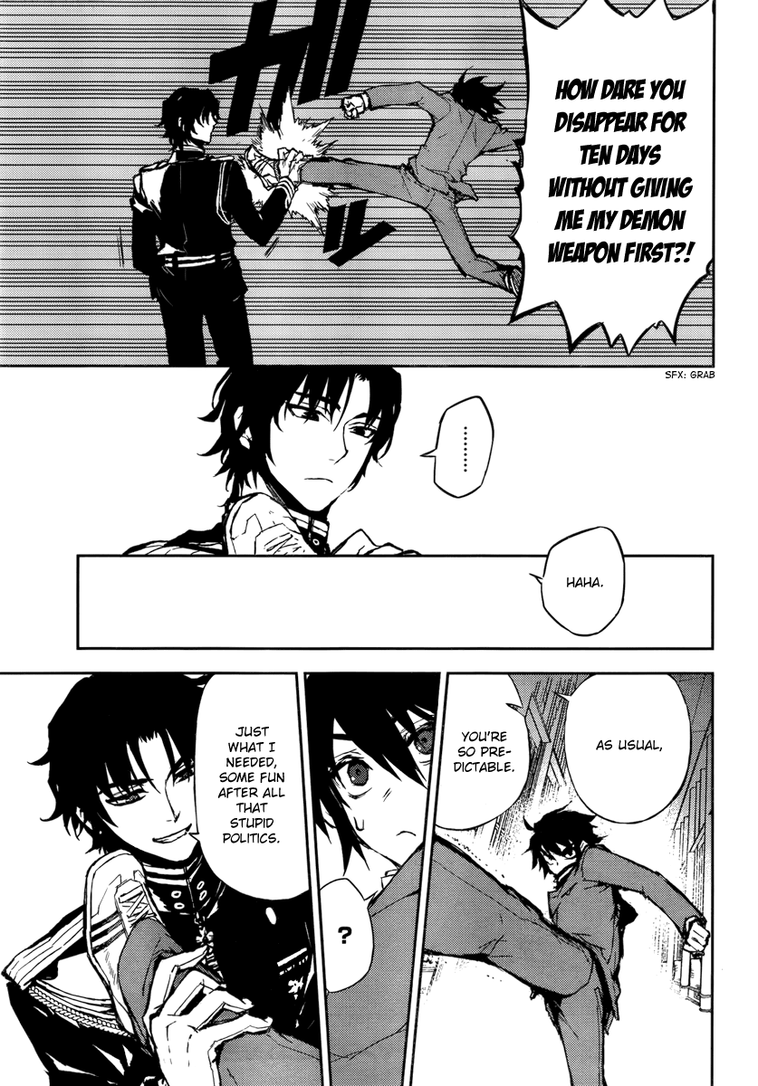 Seraph of the End Chapter 5 page 42 - Chapter 5: Michaela The Vampire