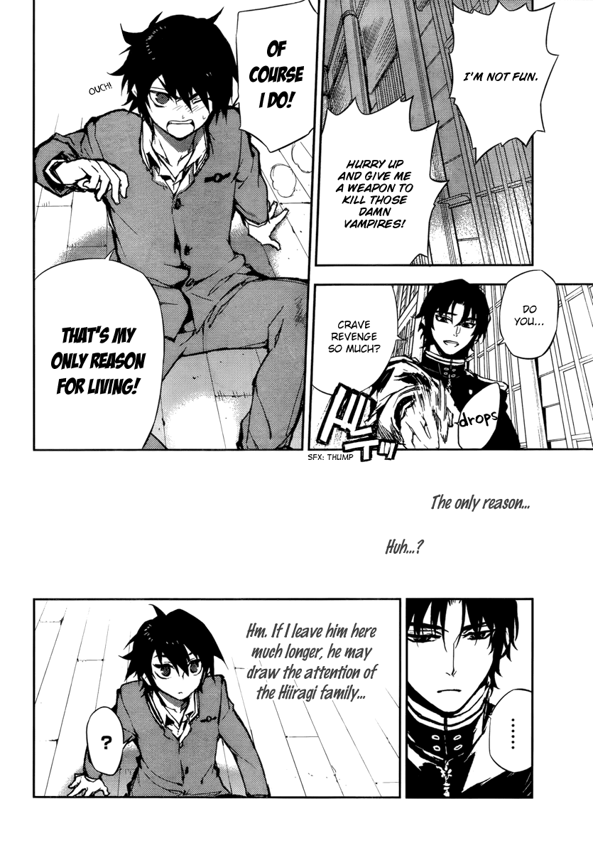 Seraph of the End Chapter 5 page 43 - Chapter 5: Michaela The Vampire