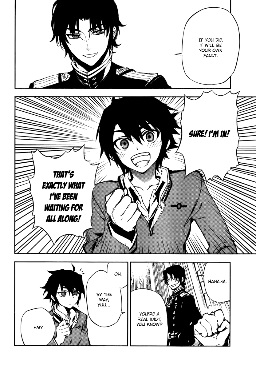 Seraph of the End Chapter 5 page 45 - Chapter 5: Michaela The Vampire
