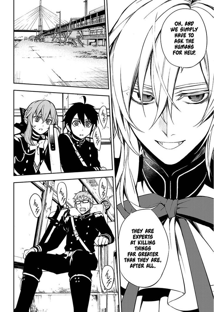 Seraph of the End Chapter 50 page 32 - Chapter 50: Brothers in Blood