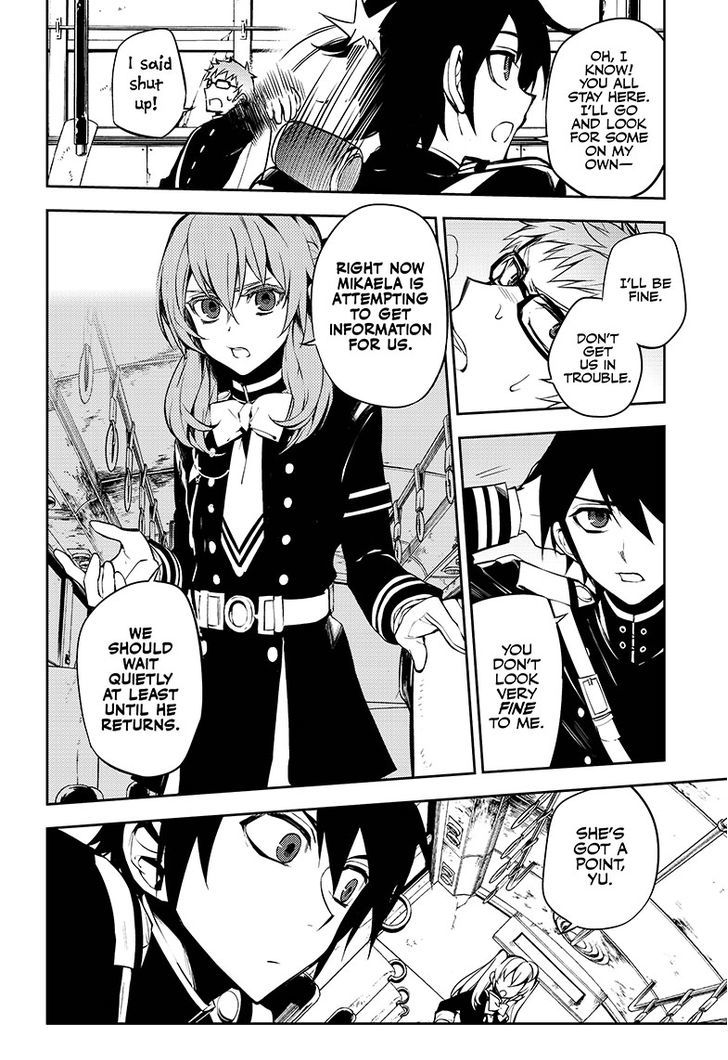 Seraph of the End Chapter 50 page 34 - Chapter 50: Brothers in Blood