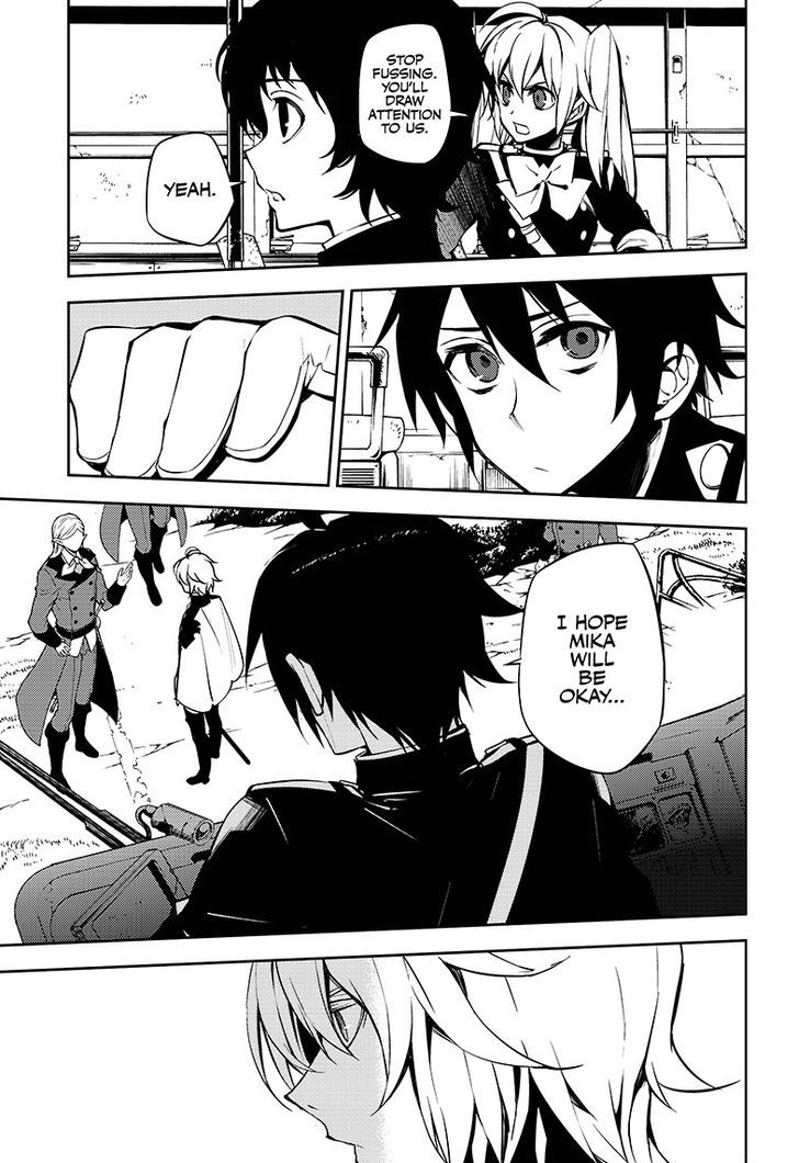 Seraph of the End Chapter 50 page 35 - Chapter 50: Brothers in Blood