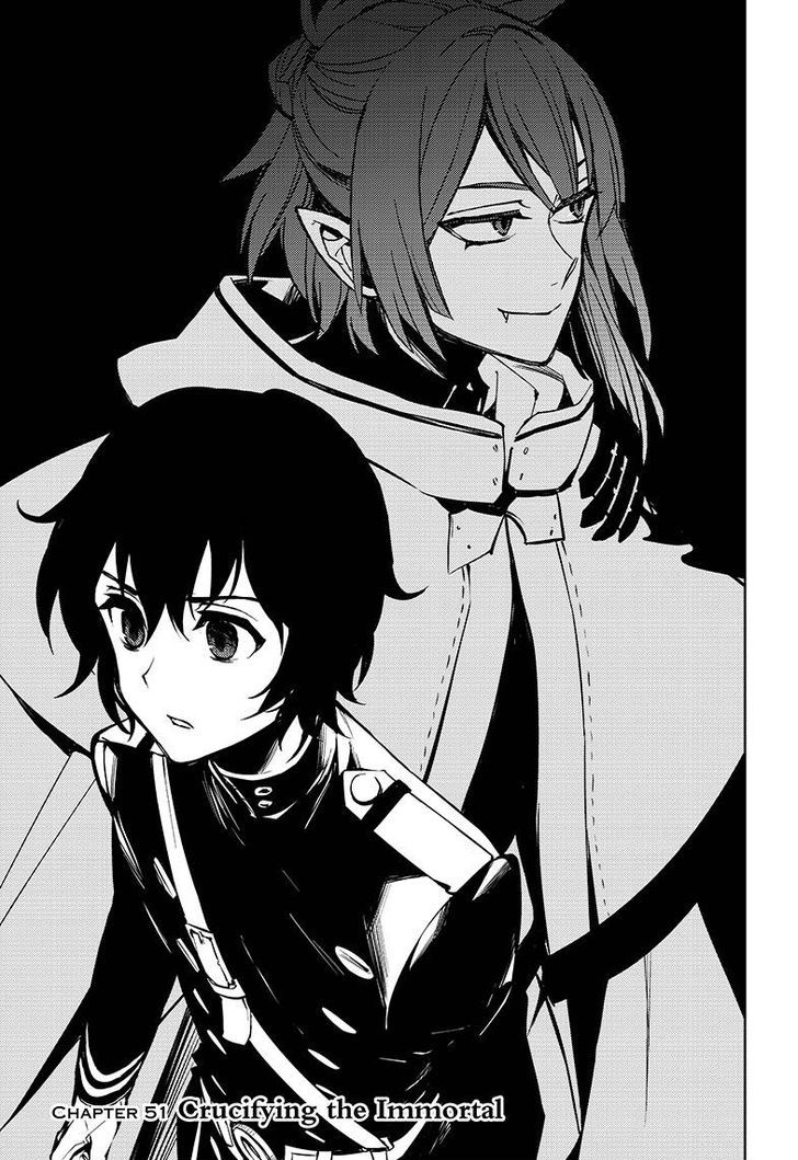 Seraph of the End Chapter 51 page 3 - Chapter 51: Crucifying the Immortal