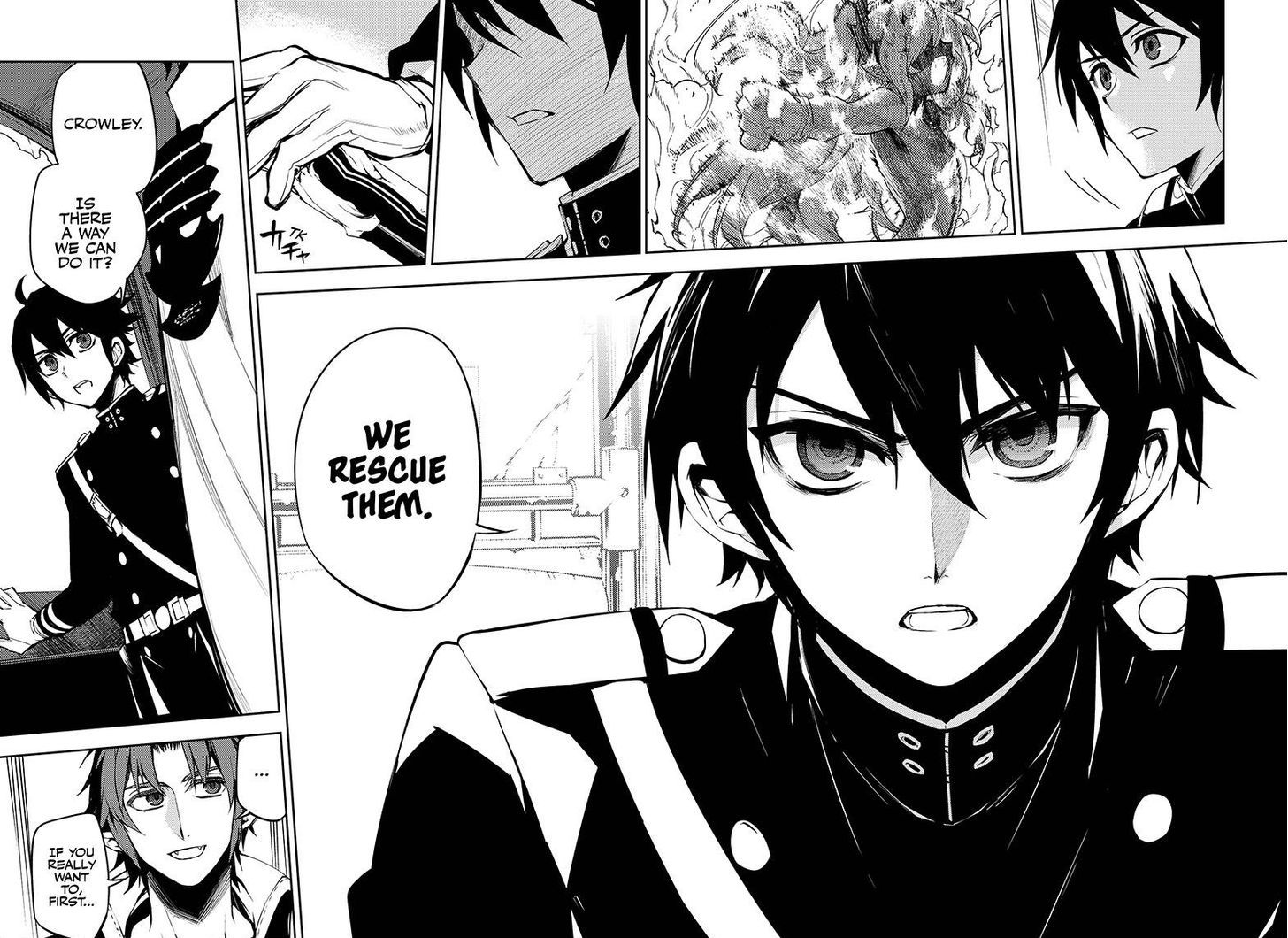 Seraph of the End Chapter 51 page 34 - Chapter 51: Crucifying the Immortal