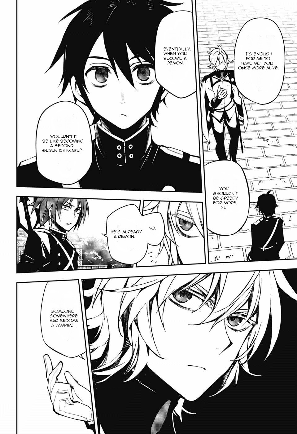 Seraph of the End Chapter 52 page 12 - Chapter 52: Mysterious Mansion