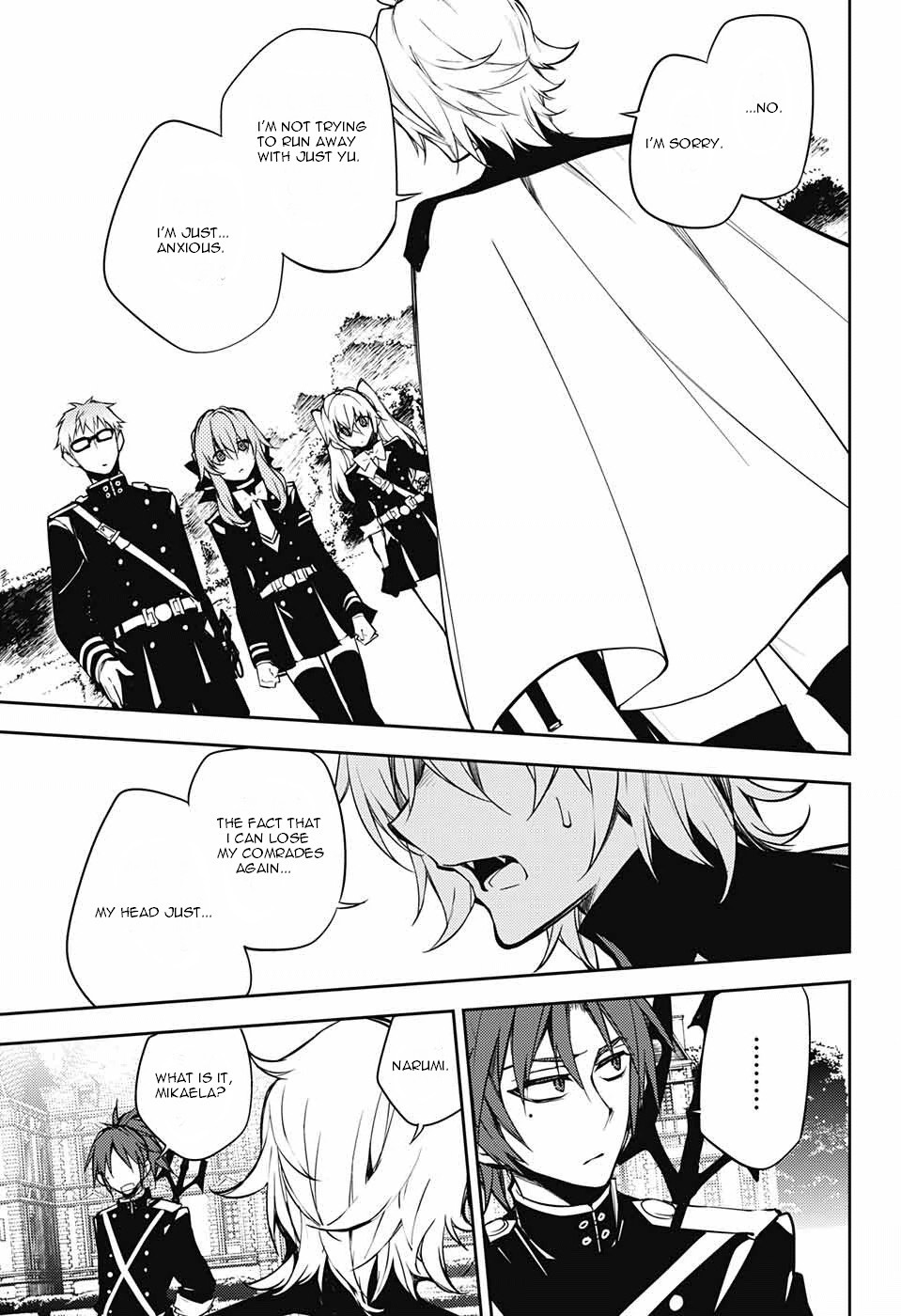 Seraph of the End Chapter 52 page 17 - Chapter 52: Mysterious Mansion