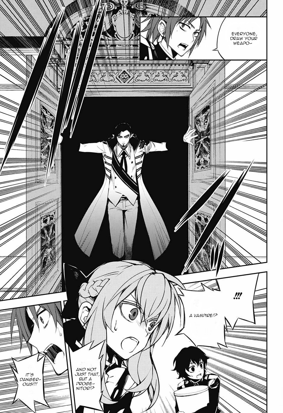 Seraph of the End Chapter 52 page 19 - Chapter 52: Mysterious Mansion