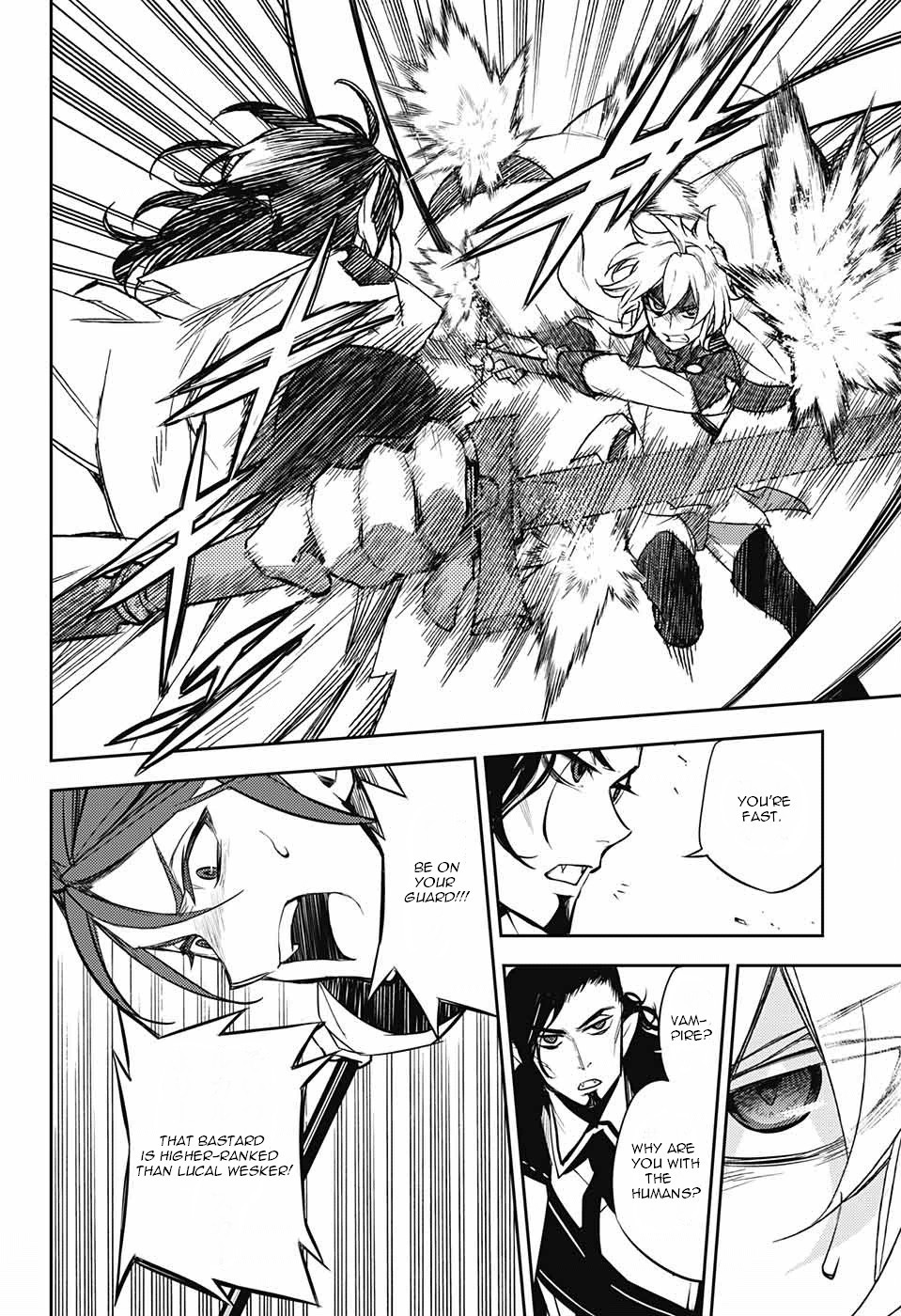 Seraph of the End Chapter 52 page 22 - Chapter 52: Mysterious Mansion