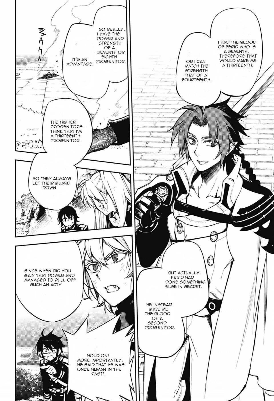 Seraph of the End Chapter 52 page 36 - Chapter 52: Mysterious Mansion