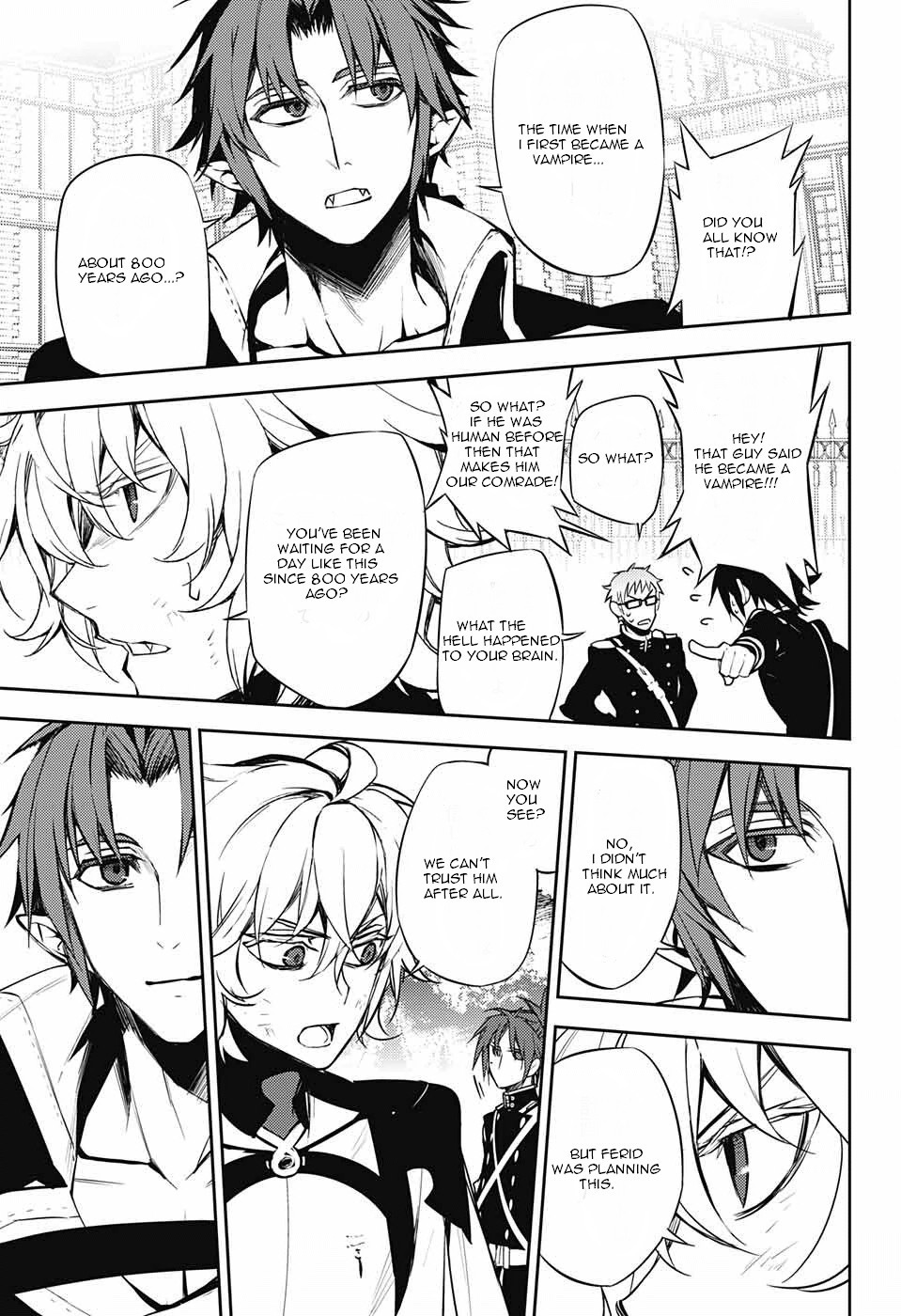 Seraph of the End Chapter 52 page 37 - Chapter 52: Mysterious Mansion