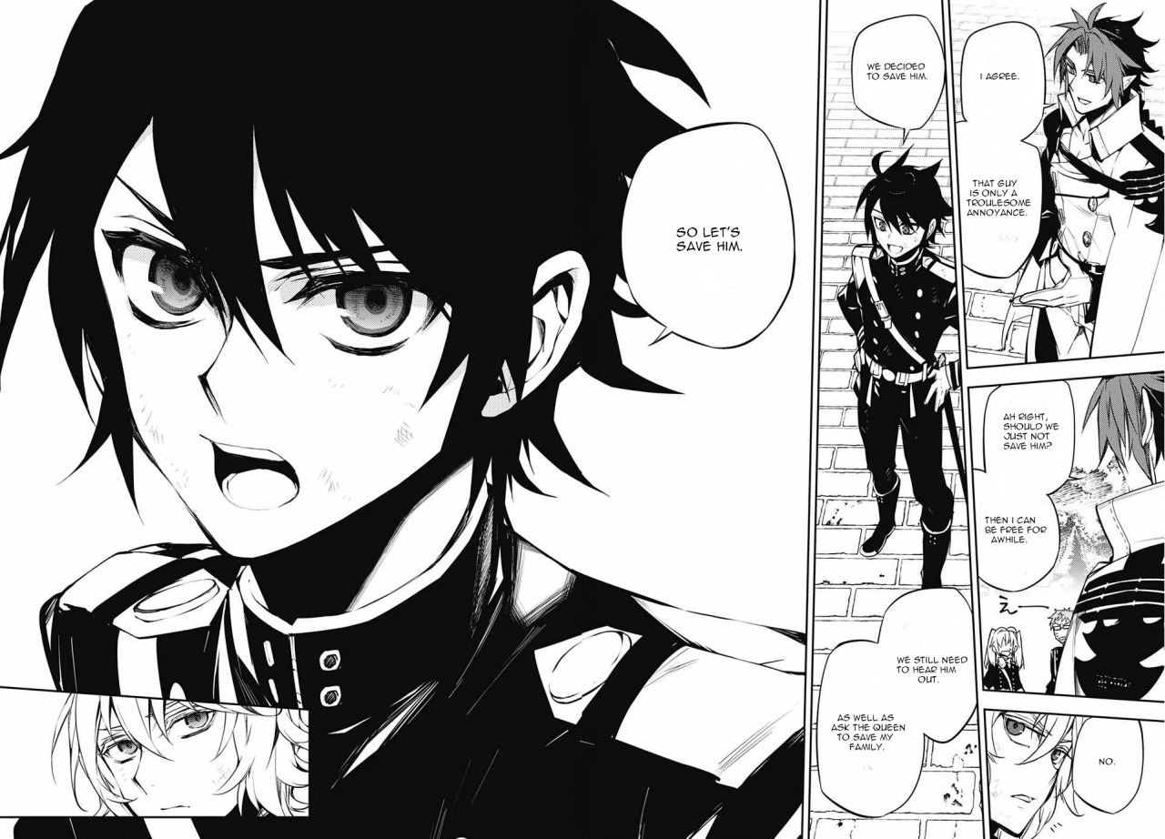 Seraph of the End Chapter 52 page 38 - Chapter 52: Mysterious Mansion