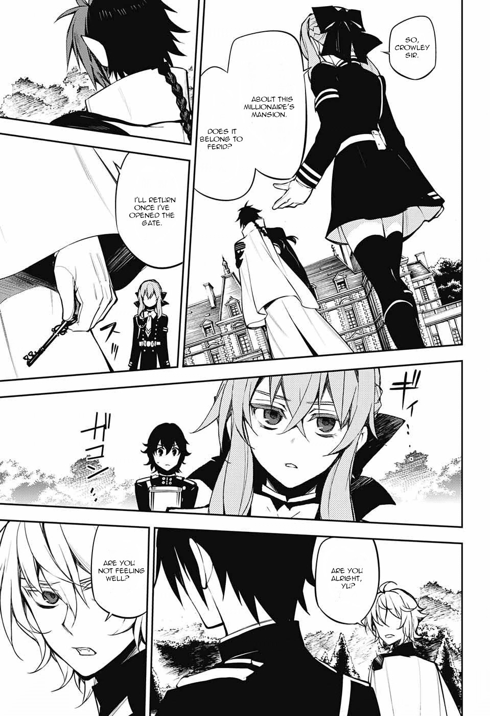 Seraph of the End Chapter 52 page 5 - Chapter 52: Mysterious Mansion