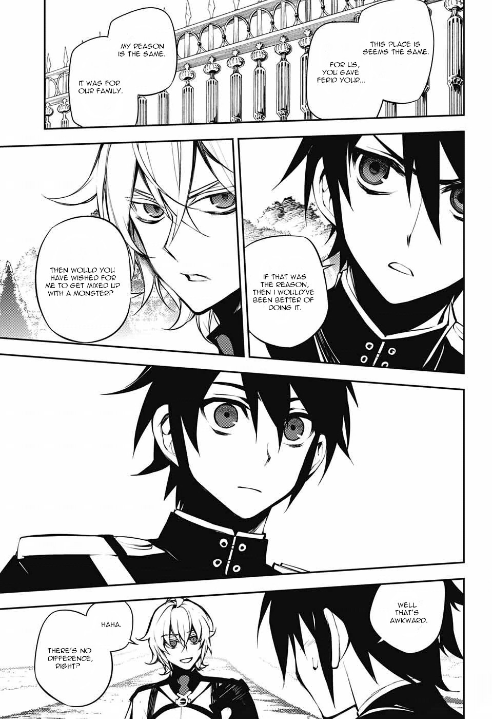 Seraph of the End Chapter 52 page 7 - Chapter 52: Mysterious Mansion