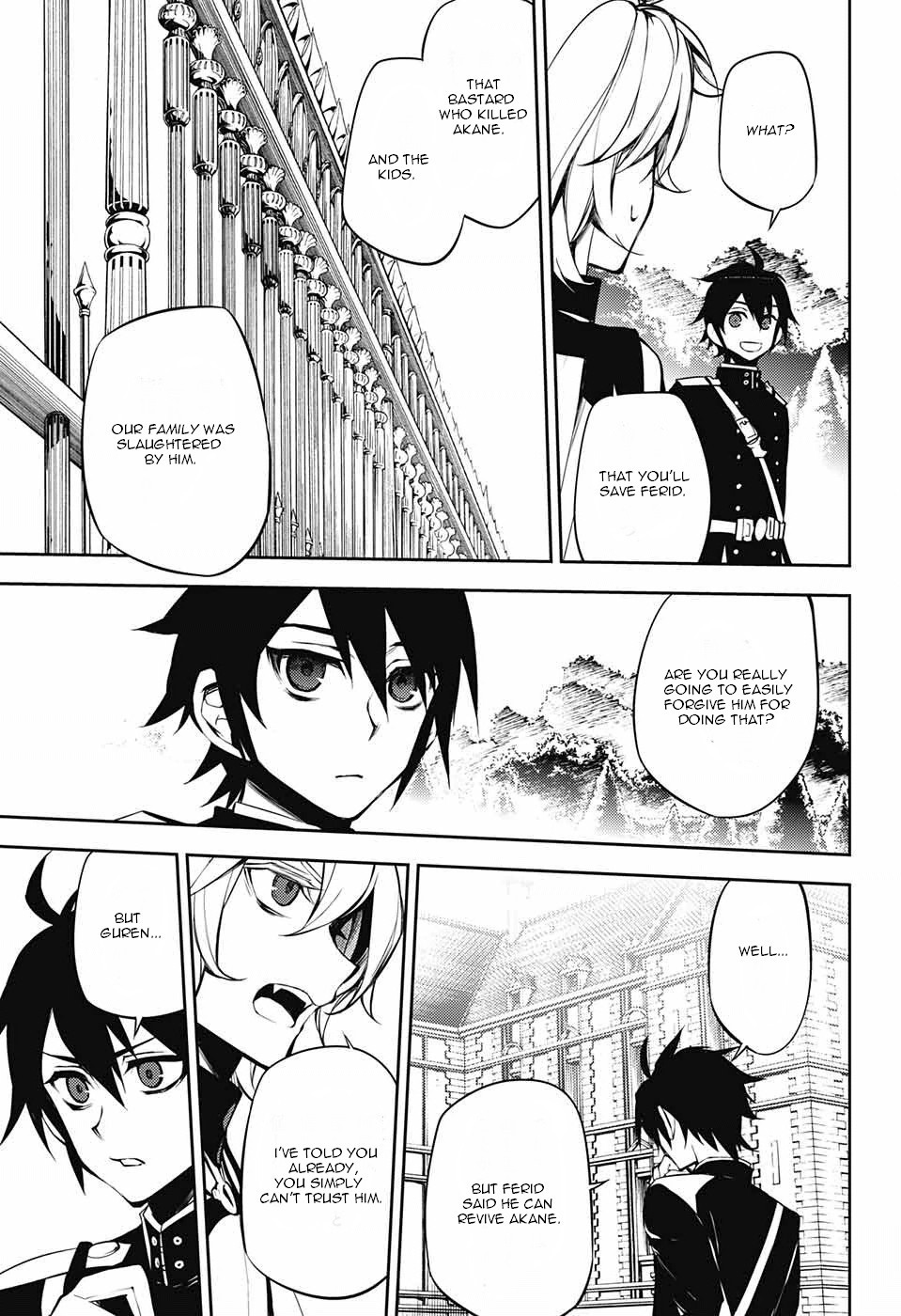 Seraph of the End Chapter 52 page 9 - Chapter 52: Mysterious Mansion