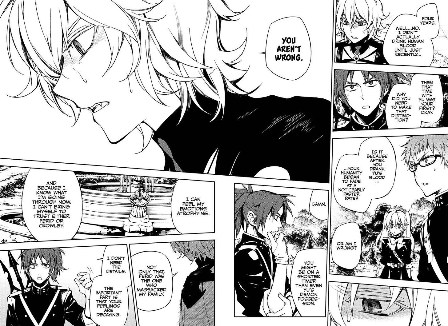 Seraph of the End Chapter 53 page 15 - Chapter 53: Holy Knight's Secret