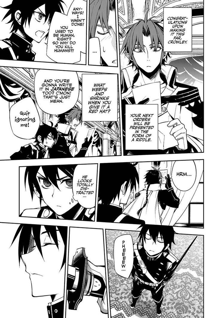 Seraph of the End Chapter 53 page 19 - Chapter 53: Holy Knight's Secret