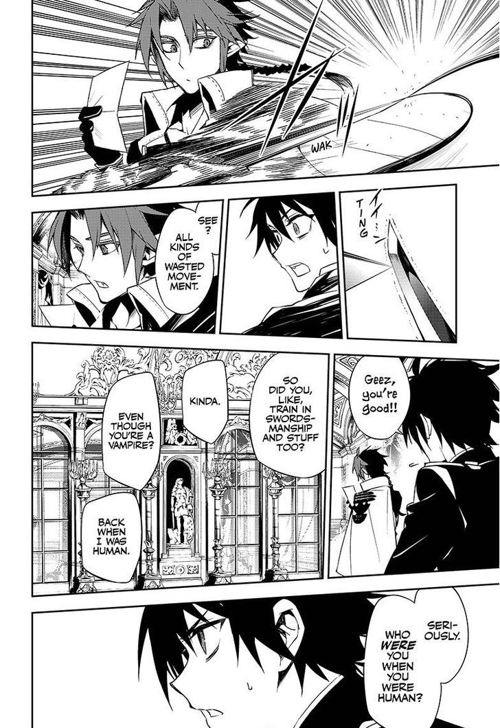 Seraph of the End Chapter 53 page 22 - Chapter 53: Holy Knight's Secret