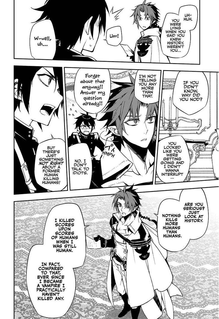 Seraph of the End Chapter 53 page 24 - Chapter 53: Holy Knight's Secret
