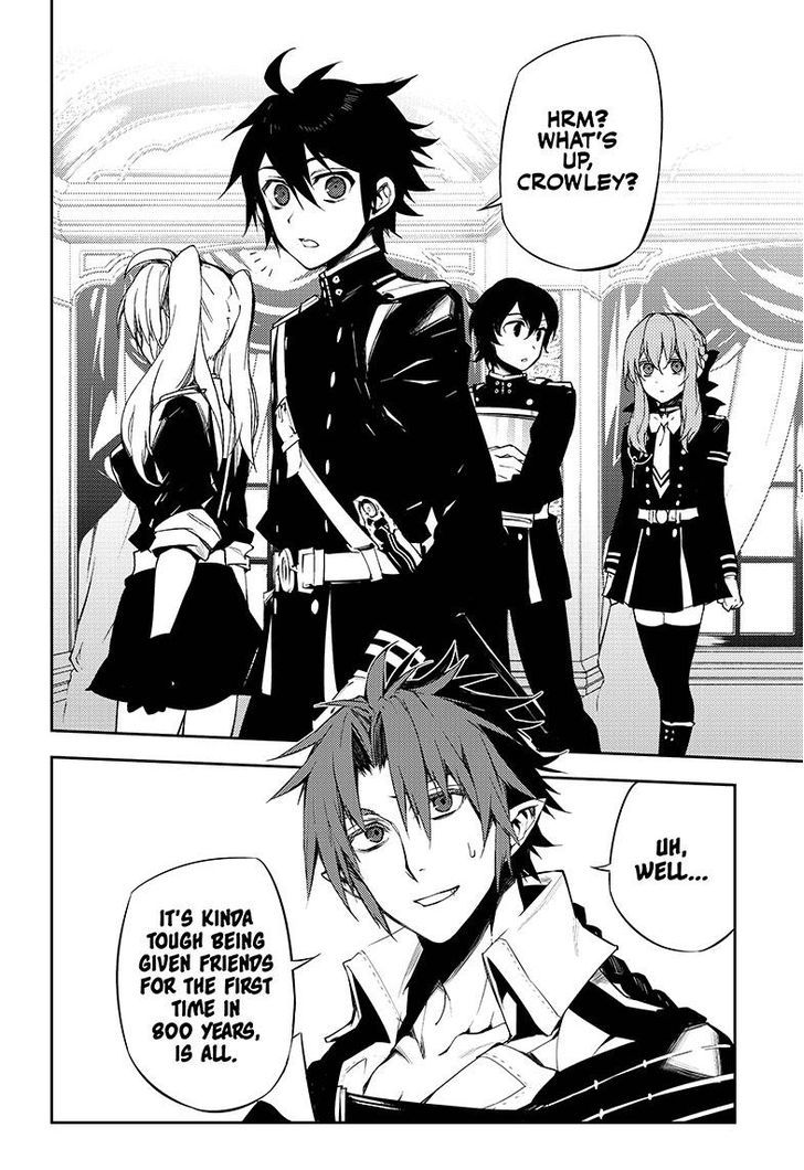 Seraph of the End Chapter 53 page 28 - Chapter 53: Holy Knight's Secret