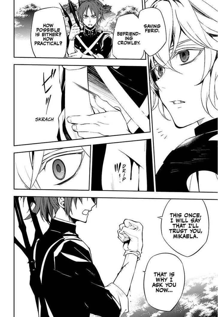 Seraph of the End Chapter 53 page 9 - Chapter 53: Holy Knight's Secret