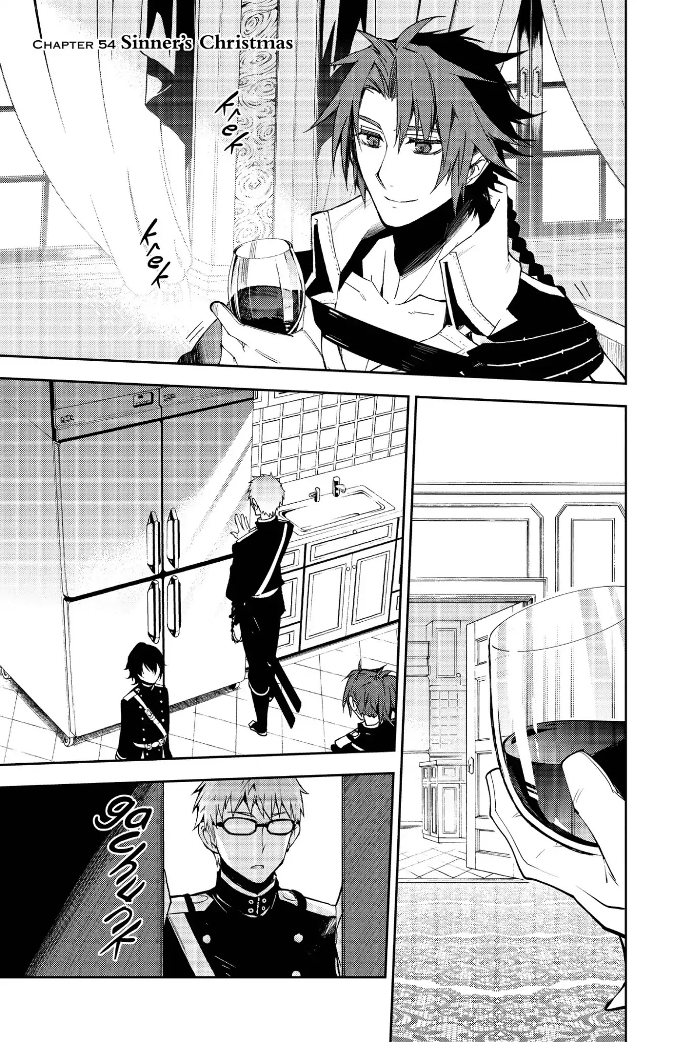 Seraph of the End Chapter 54 page 1 - Chapter 54: Sinner's Christmas