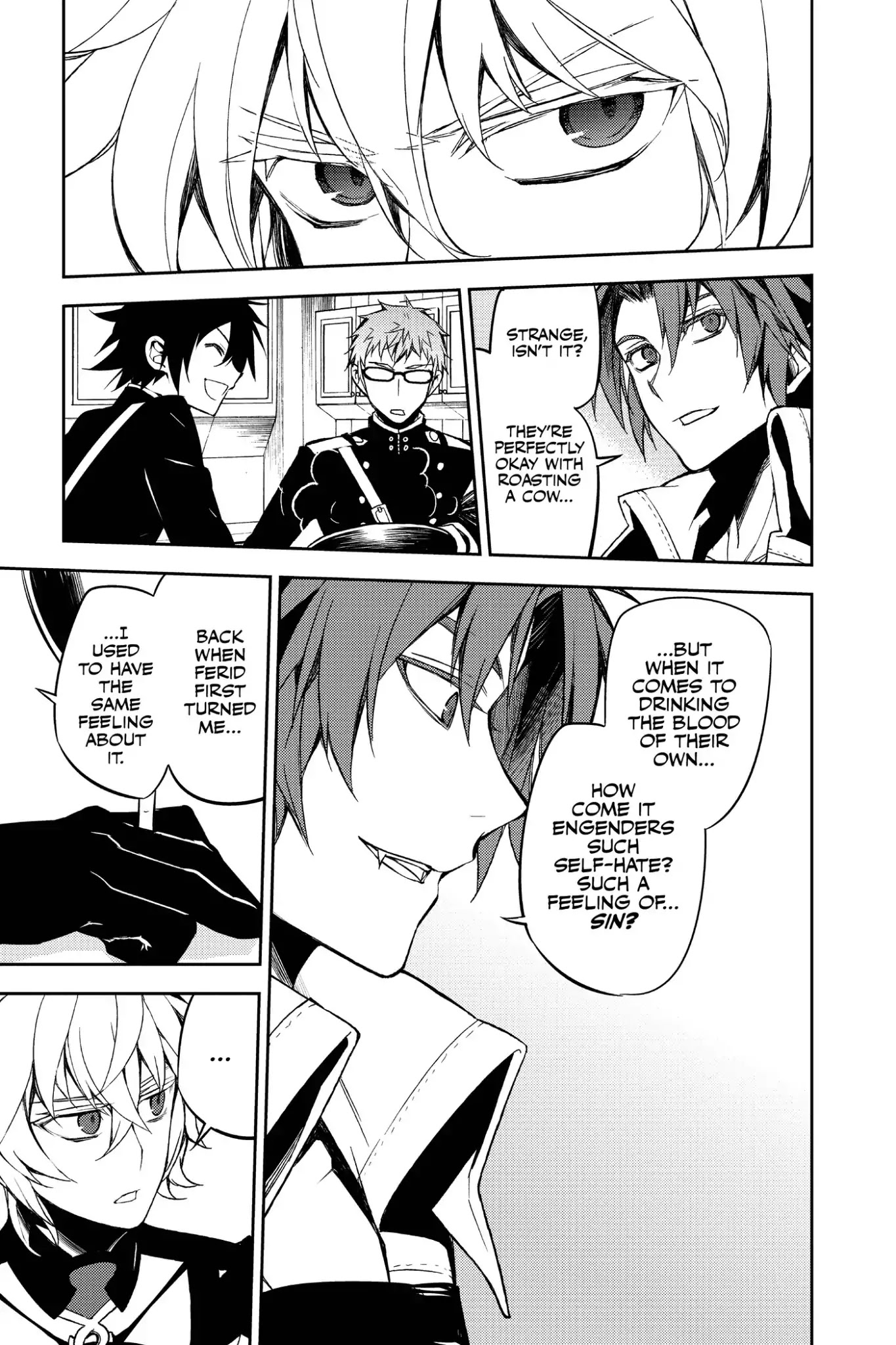 Seraph of the End Chapter 54 page 13 - Chapter 54: Sinner's Christmas