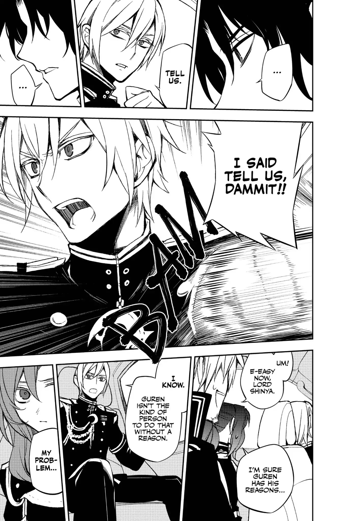 Seraph of the End Chapter 54 page 18 - Chapter 54: Sinner's Christmas