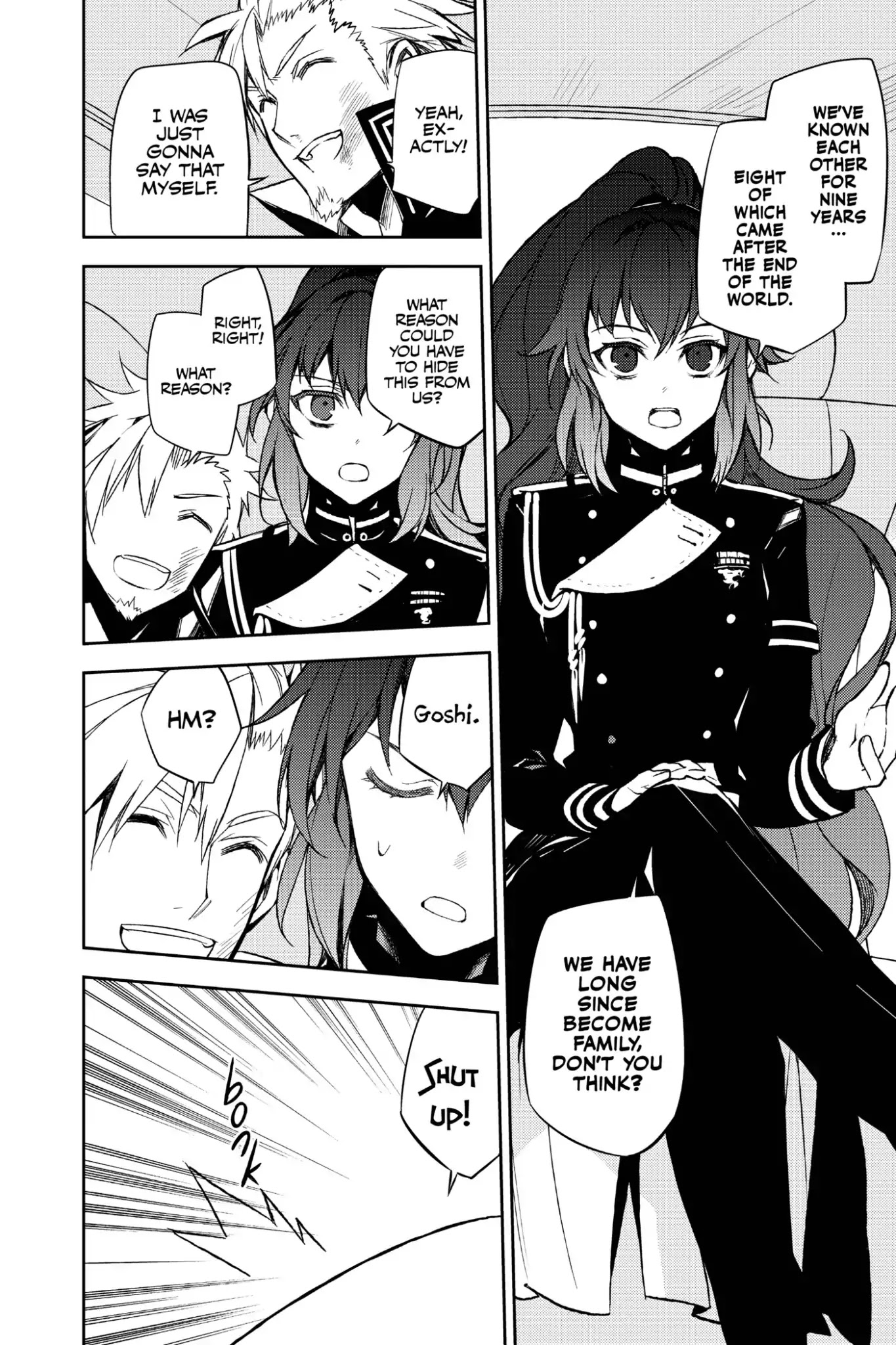 Seraph of the End Chapter 54 page 21 - Chapter 54: Sinner's Christmas