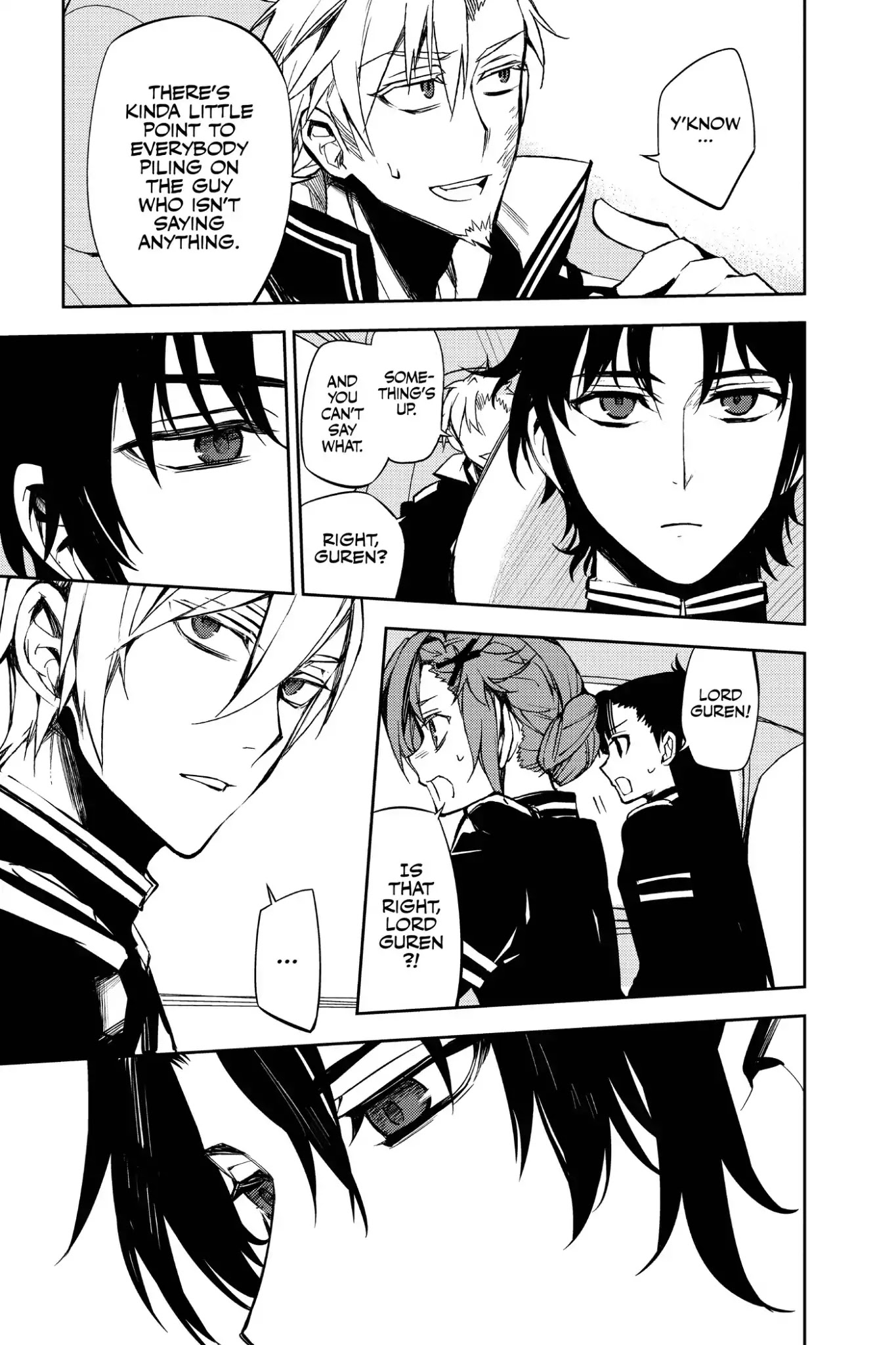 Seraph of the End Chapter 54 page 22 - Chapter 54: Sinner's Christmas