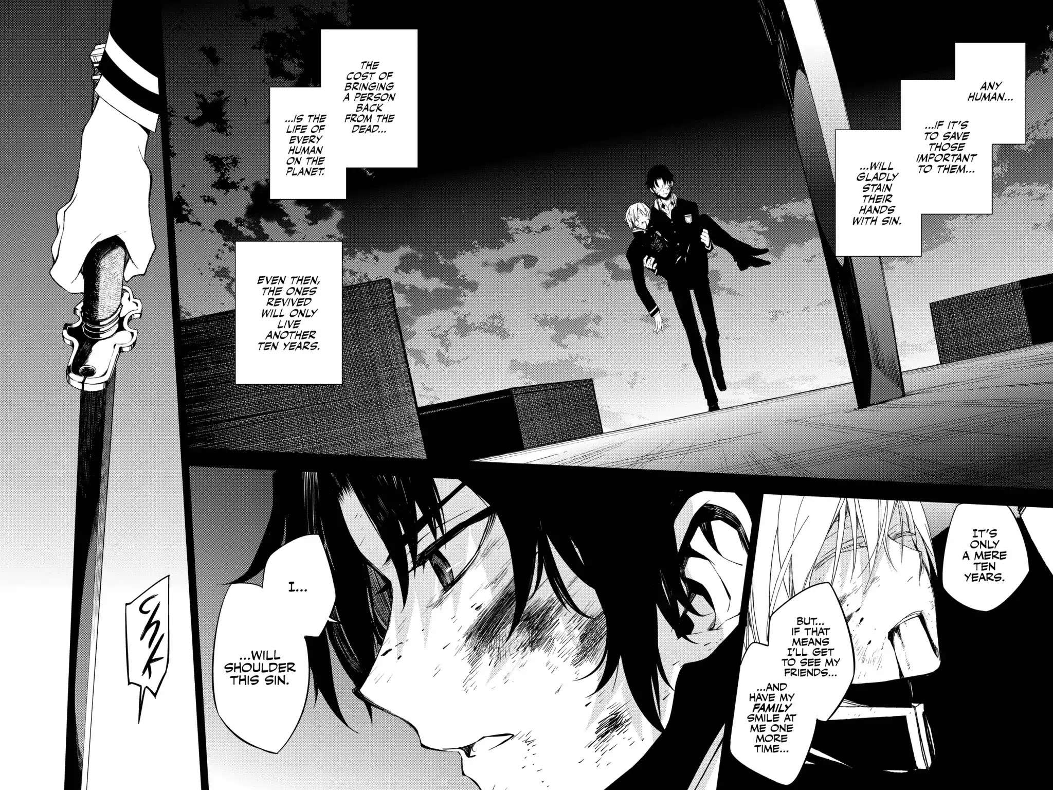 Seraph of the End Chapter 54 page 25 - Chapter 54: Sinner's Christmas