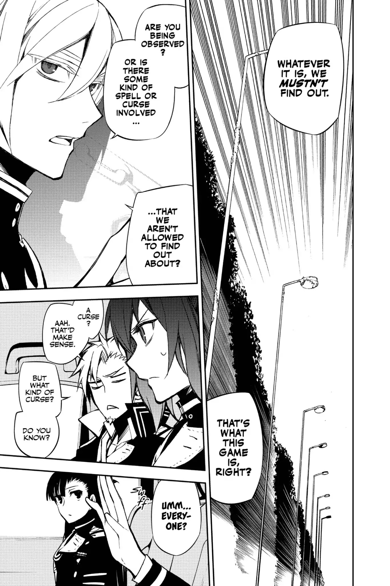Seraph of the End Chapter 54 page 30 - Chapter 54: Sinner's Christmas