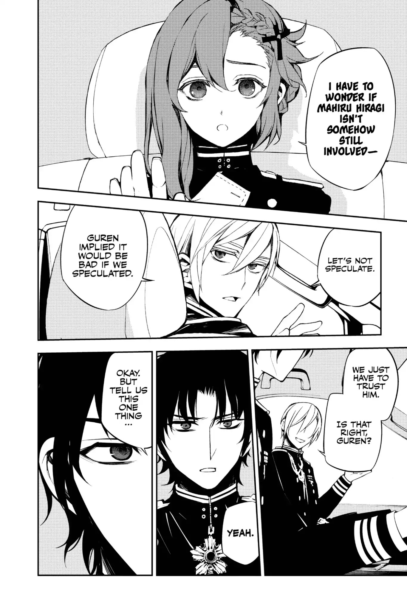 Seraph of the End Chapter 54 page 31 - Chapter 54: Sinner's Christmas