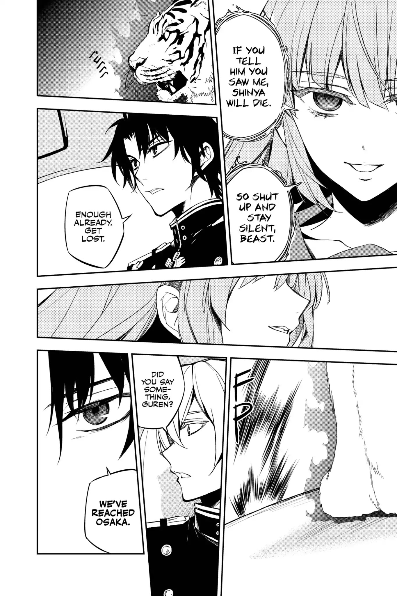 Seraph of the End Chapter 54 page 36 - Chapter 54: Sinner's Christmas