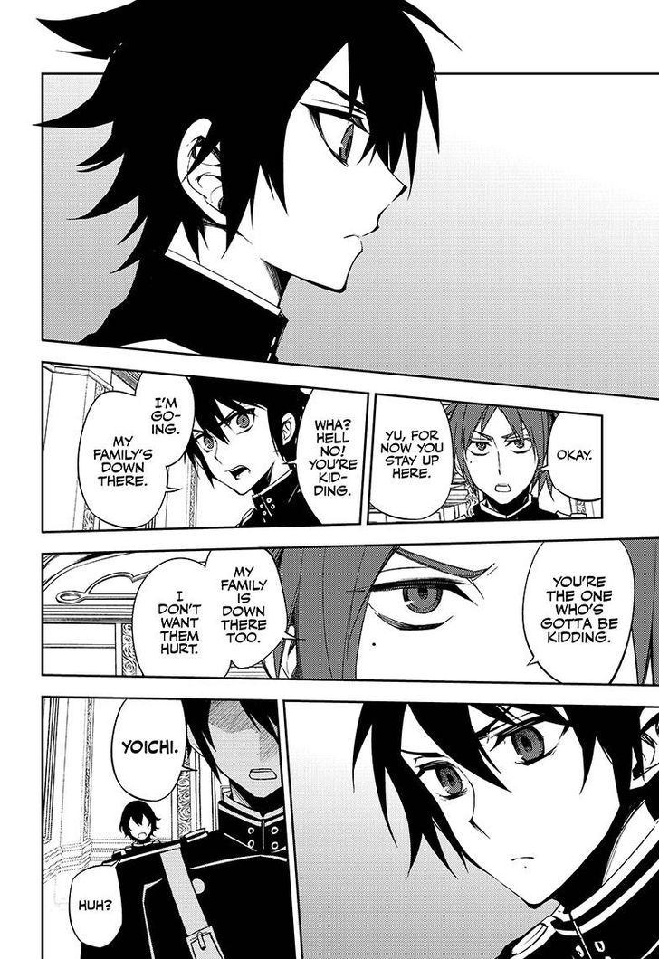 Seraph of the End Chapter 55 page 21 - Chapter 55: Coffins of Obsession
