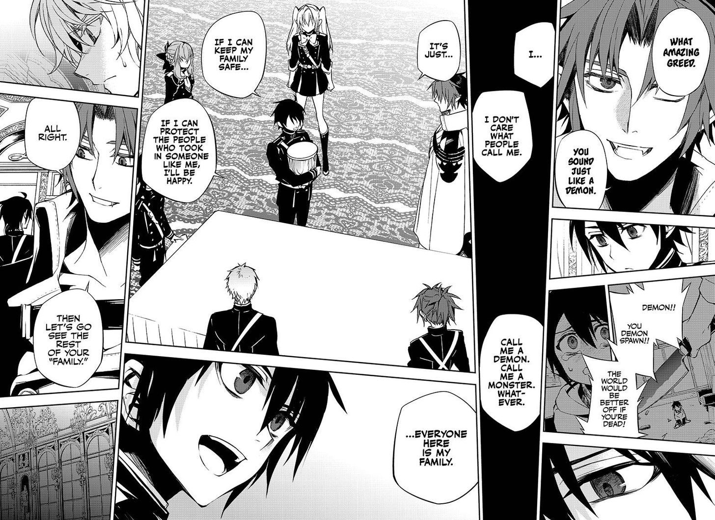 Seraph of the End Chapter 55 page 33 - Chapter 55: Coffins of Obsession
