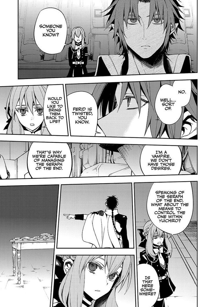 Seraph of the End Chapter 55 page 37 - Chapter 55: Coffins of Obsession