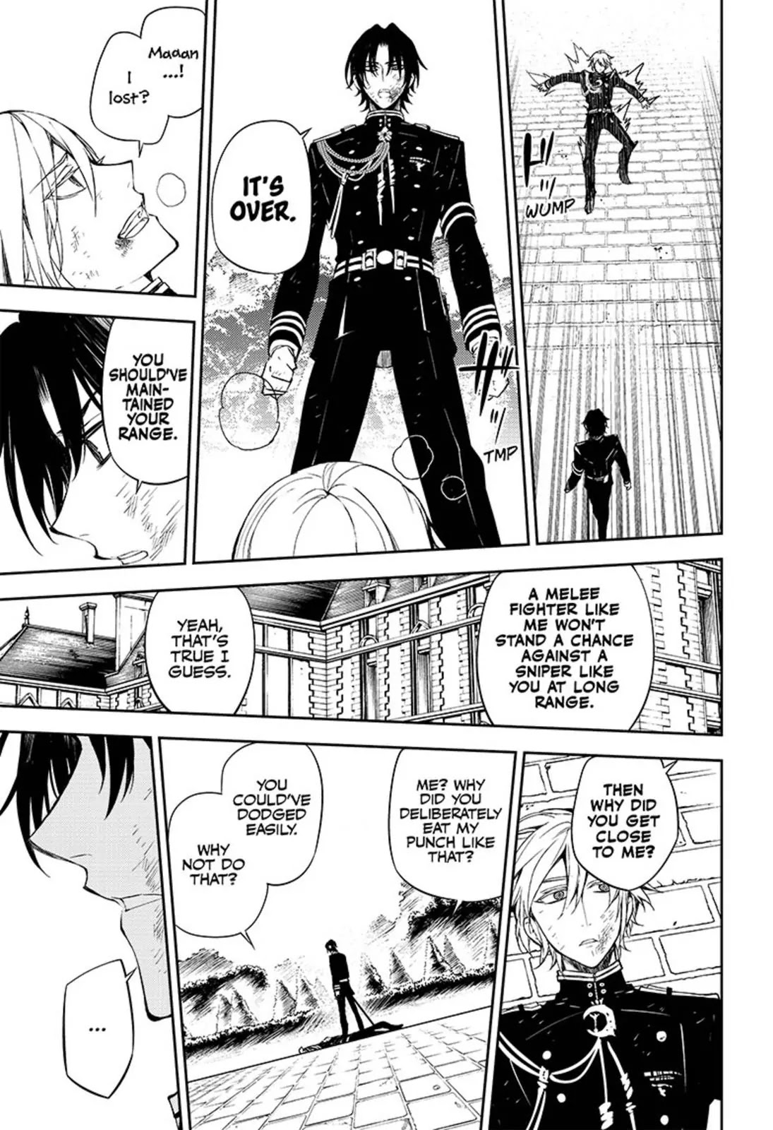 Seraph of the End Chapter 56 page 15 - Chapter 56: Loose-Lipped Vampire