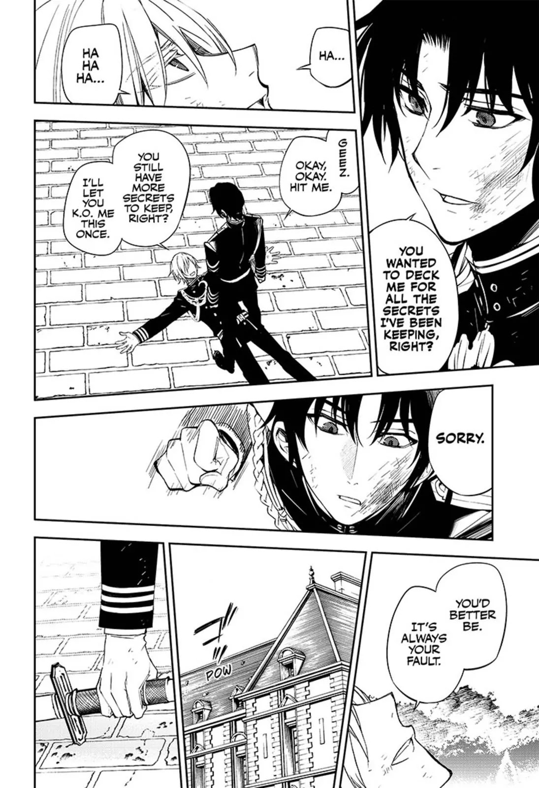 Seraph of the End Chapter 56 page 16 - Chapter 56: Loose-Lipped Vampire