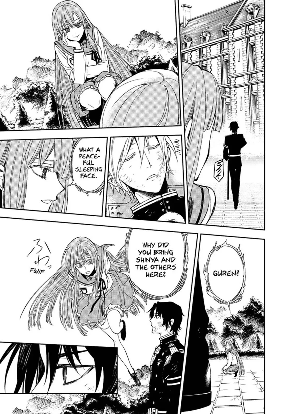 Seraph of the End Chapter 56 page 17 - Chapter 56: Loose-Lipped Vampire