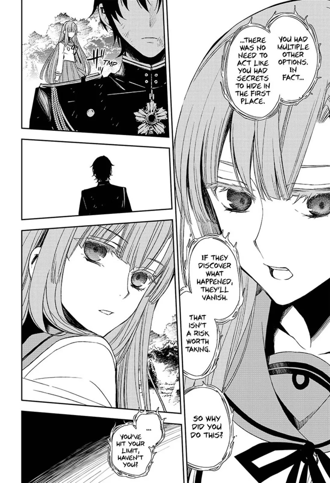 Seraph of the End Chapter 56 page 18 - Chapter 56: Loose-Lipped Vampire