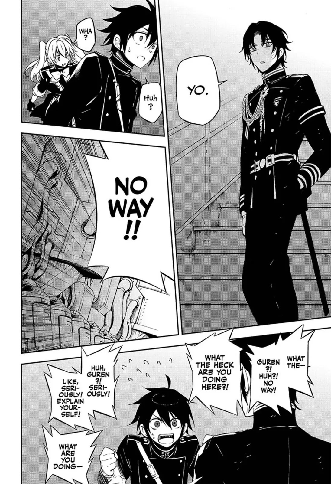 Seraph of the End Chapter 56 page 22 - Chapter 56: Loose-Lipped Vampire