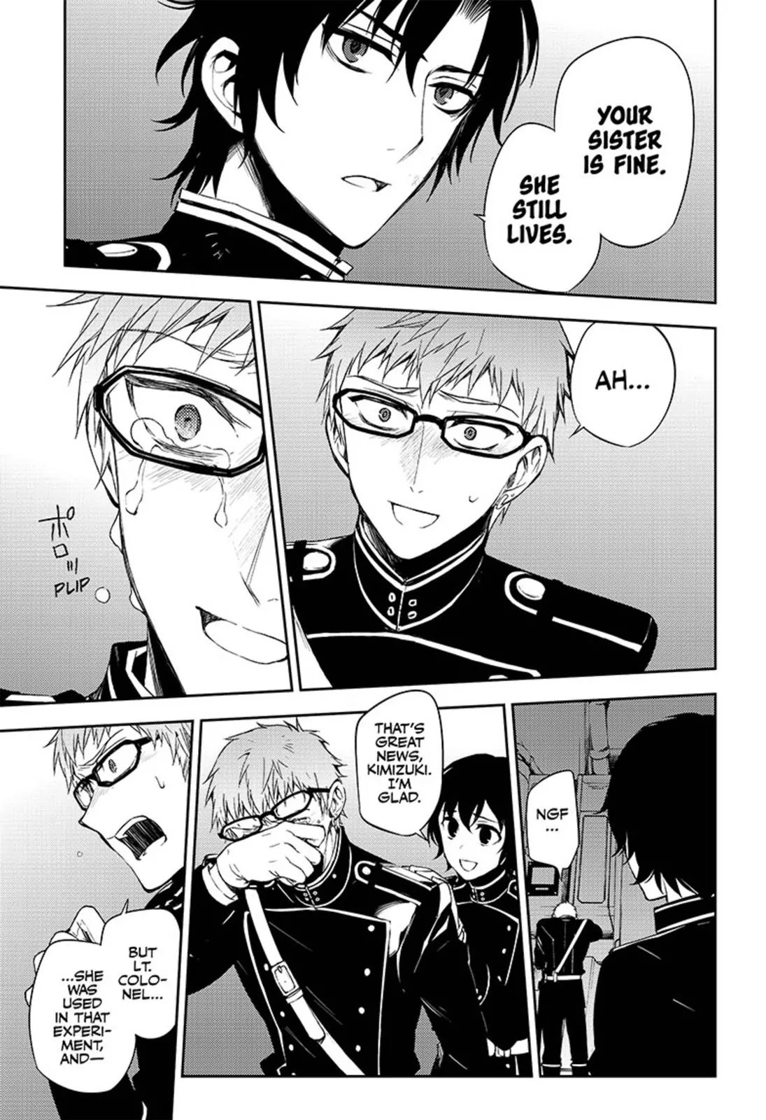 Seraph of the End Chapter 56 page 29 - Chapter 56: Loose-Lipped Vampire