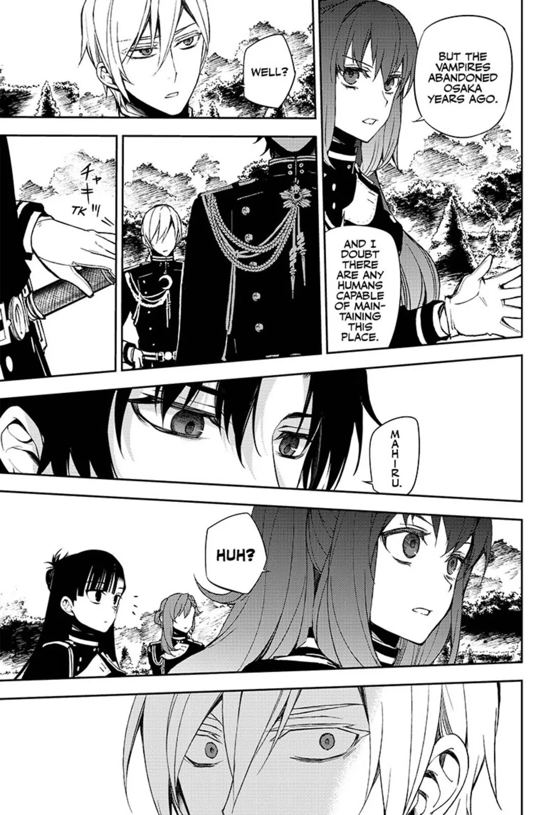 Seraph of the End Chapter 56 page 3 - Chapter 56: Loose-Lipped Vampire