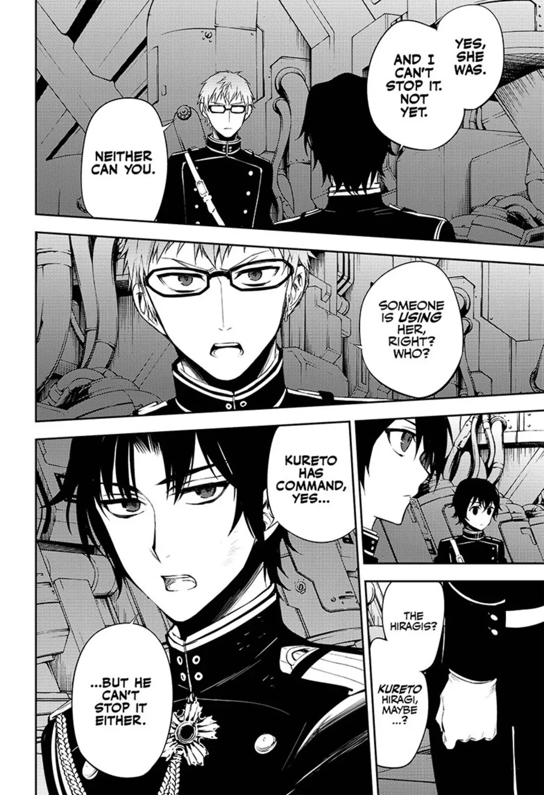 Seraph of the End Chapter 56 page 30 - Chapter 56: Loose-Lipped Vampire