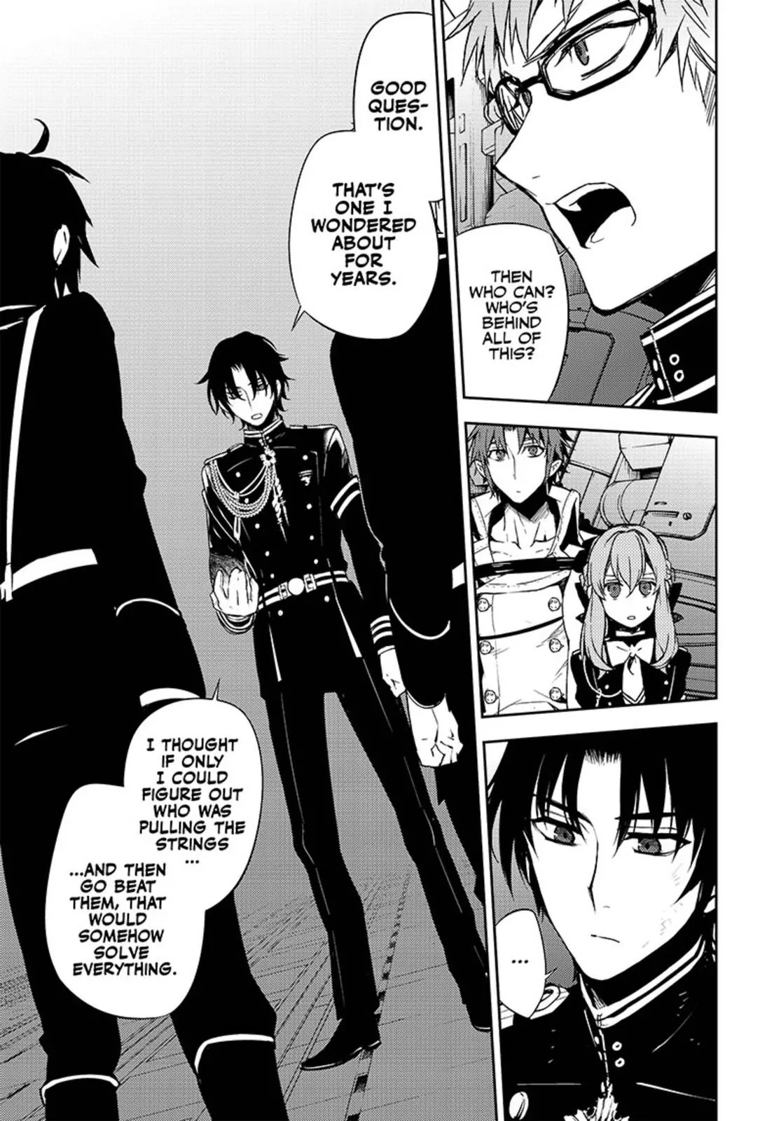 Seraph of the End Chapter 56 page 31 - Chapter 56: Loose-Lipped Vampire