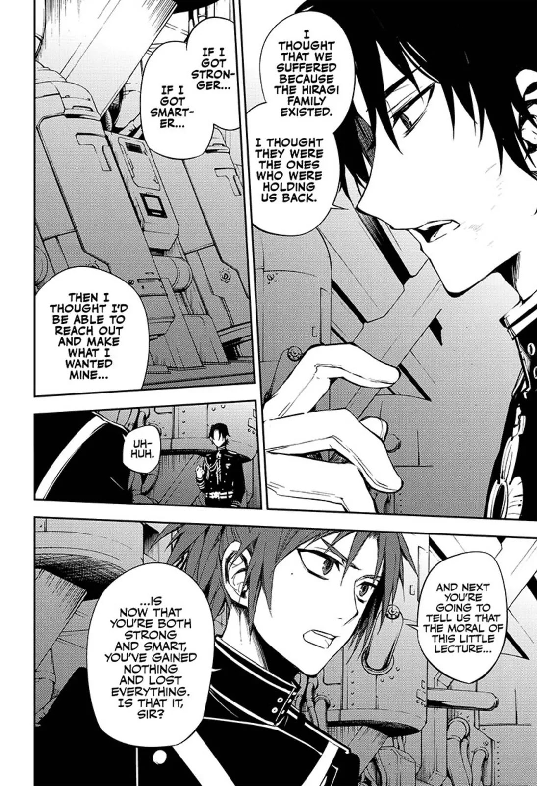 Seraph of the End Chapter 56 page 32 - Chapter 56: Loose-Lipped Vampire