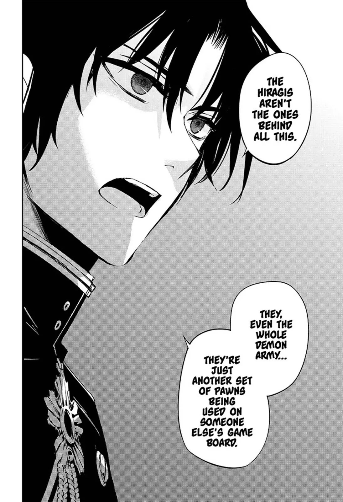 Seraph of the End Chapter 56 page 34 - Chapter 56: Loose-Lipped Vampire