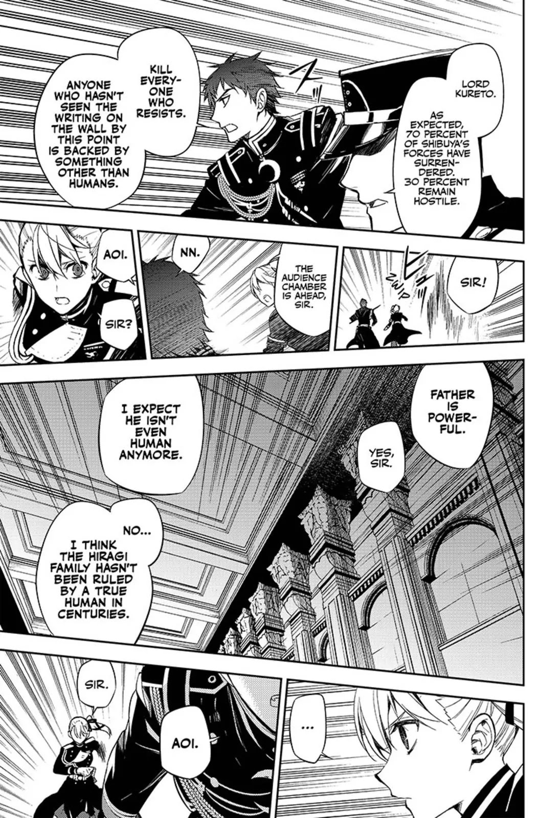 Seraph of the End Chapter 56 page 38 - Chapter 56: Loose-Lipped Vampire
